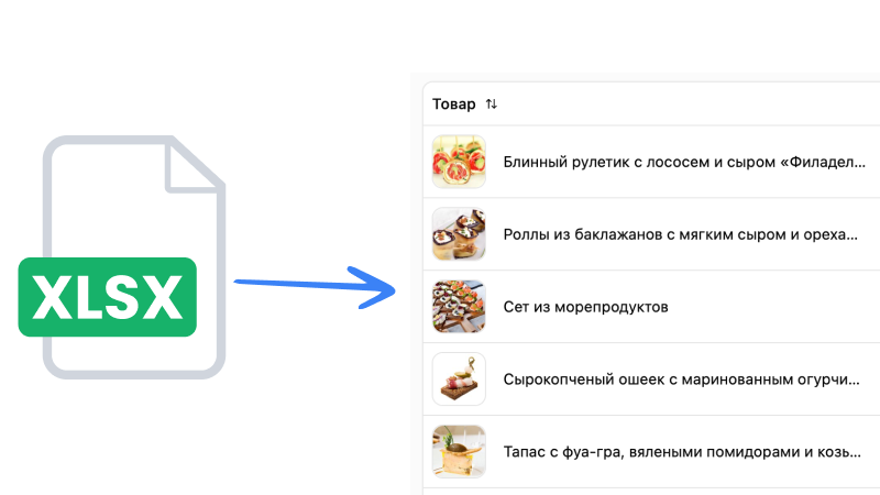 Бесплатный перенос меню в Caiter — старт работы в CRM для кейтеринга