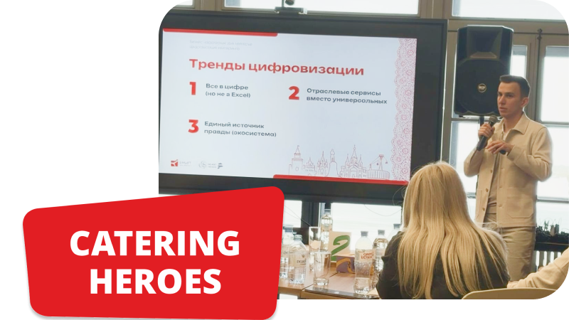 Caiter — продукт для кейтеринга и ресторанного бизнеса, развиваемый с отраслью